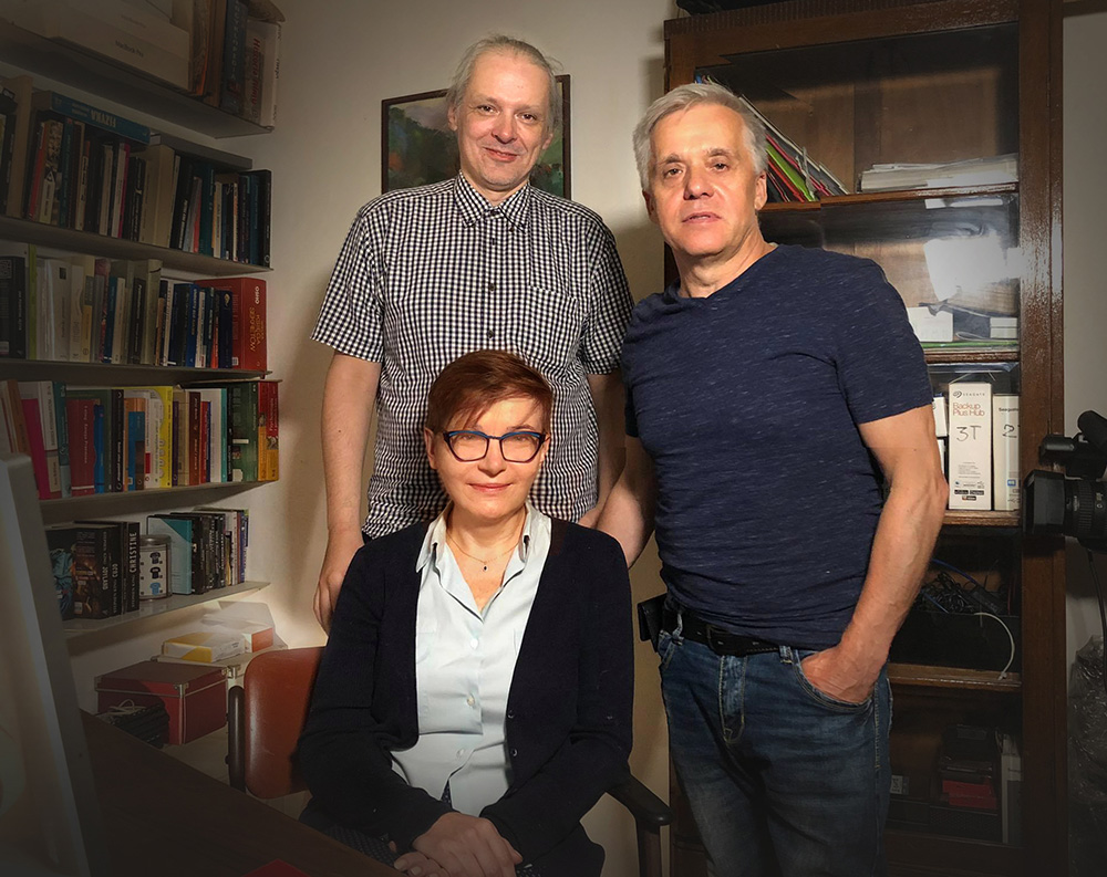 The Young Cinema Foundation Board: Przemysław Młyńczyk, Milenia Fiedler, Andrzej Musiał.